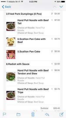 Menu photo 8 Hand Pull Noodle and Dumpling House Brooklyn, NY