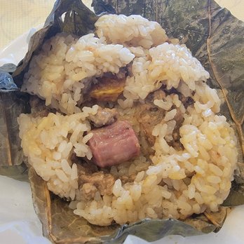 HL Peninsula Pearl - Sticky rice in lotus leaf - Dim Sum Near Me - Burlingame, California HL Peninsula Pearl - Sticky rice in lotus leaf - Dim Sum Near Me - Burlingame, California