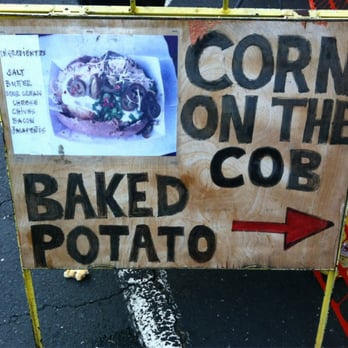 Charlie's Corn & Sons - Newark - corn on the cob and baked potato - Street Vendors Near Me - San Leandro, California