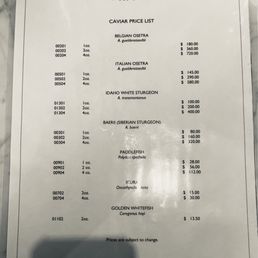 Menu Menu