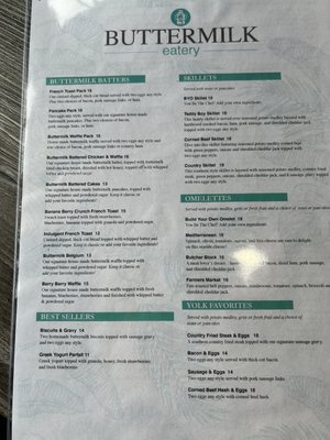 Menu photo 2 Buttermilk Eatery St. Petersburg, FL Menu photo 2 Buttermilk Eatery St. Petersburg, FL