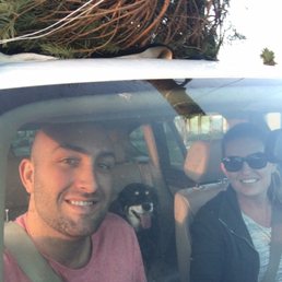 All loaded. Time to head home and decorate All loaded. Time to head home and decorate