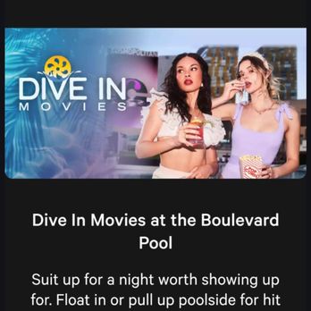 Boulevard Pool - 7-27-26 Dive-in movie night at Boulevard Pool at Cosmopolitan Casino - Swimming Pools Near Me - Las Vegas, Nevada