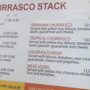 Chicken Stack Fire Grill - the menu - Salad Near Me - Miami, Florida