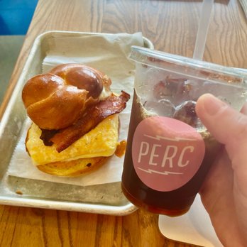 Perc - Challah breakfast sandwich - Coffee & Tea Near Me - Atlanta, Georgia Perc - Challah breakfast sandwich - Coffee & Tea Near Me - Atlanta, Georgia