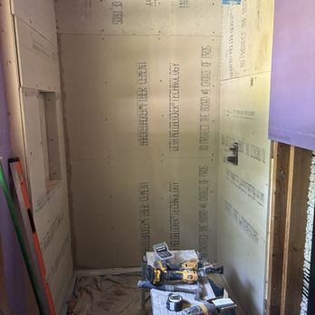 Gibson's Remodeling - One of the 1st phases by Mr. Gibson's remodeling to give my bathroom life. - General Contractors Near Me Gibson's Remodeling - One of the 1st phases by Mr. Gibson's remodeling to give my bathroom life. - General Contractors Near Me
