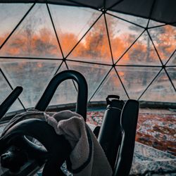 Sequoia Highlands Camp - View from the open air dome.