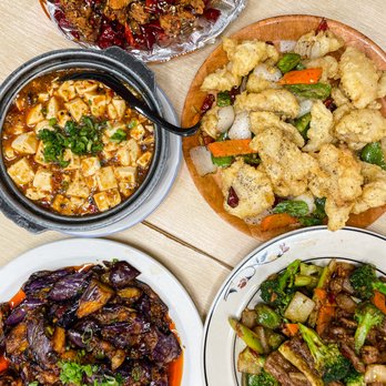 China Kitchen - eggplant with garlic sauce, ma po tofu, salt and pepper fish, cumin lamb - Chinese Near Me - Chamblee, Georgia