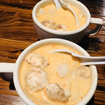 Karma Asian - Chicken Coconut Soup (Tom Hai Gai) - Asian Fusion Near Me - Denver, Colorado