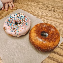 Goat Donut - Birthday cake and pumpkin donut