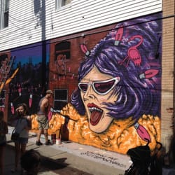 Honfest - Mural just completed