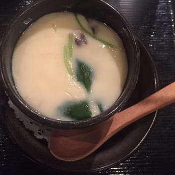 Sushi Shunka - Chawanmushi (Japanese steamed egg custard). - Sushi Bars Near Me - Costa Mesa, California Sushi Shunka - Chawanmushi (Japanese steamed egg custard). - Sushi Bars Near Me - Costa Mesa, California