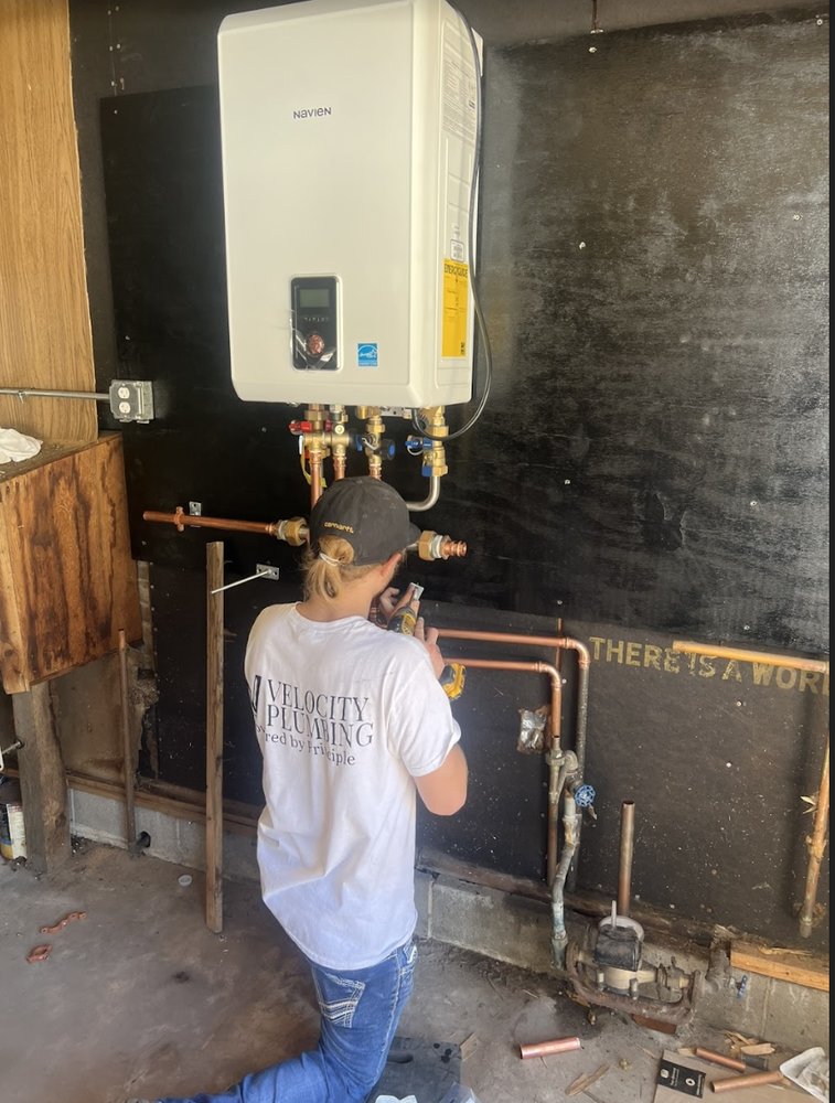 Slide of Velocity Plumbing