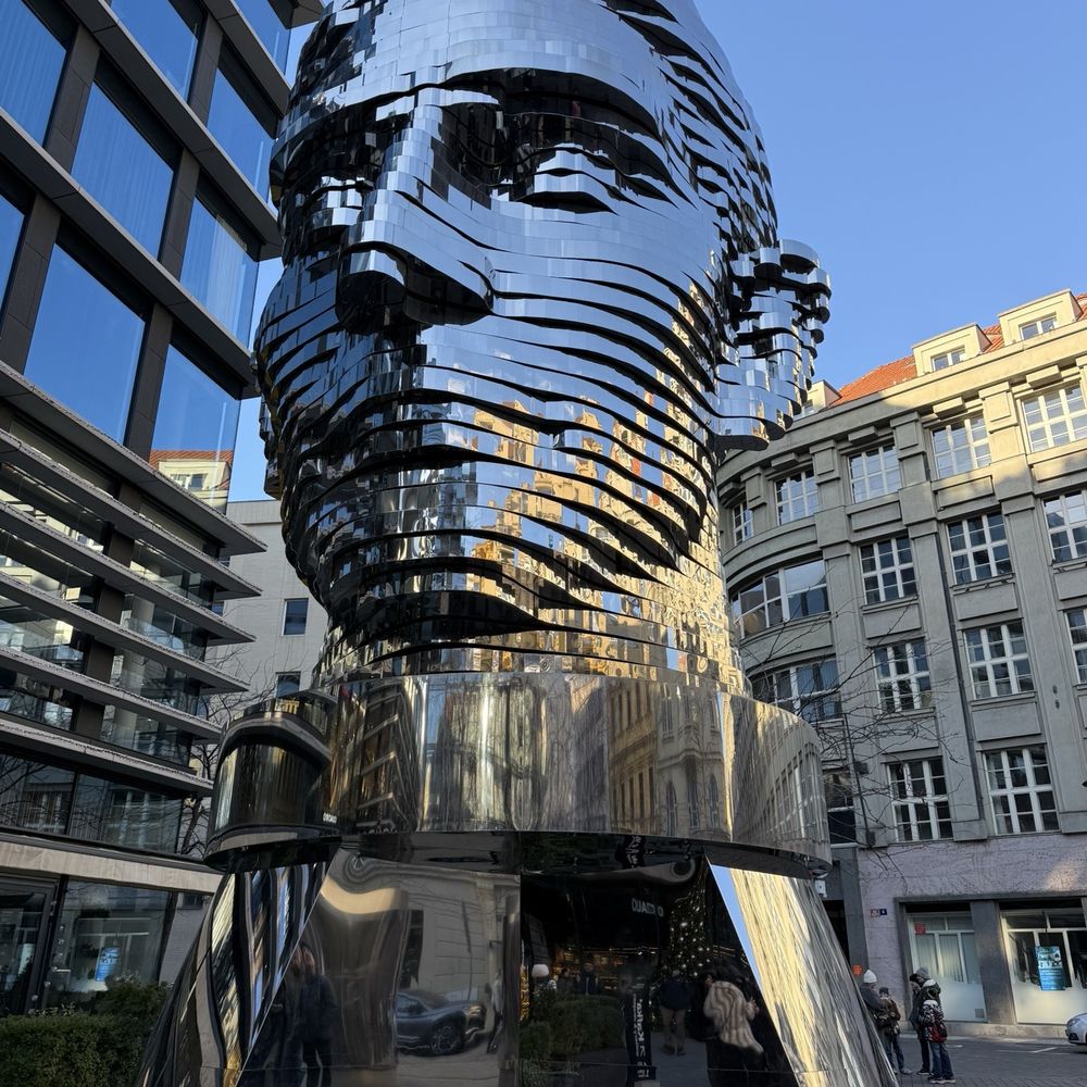 Franz Kafka Statue - Landmarks & Historical Buildings Near Me - Prague, Puerto Rico