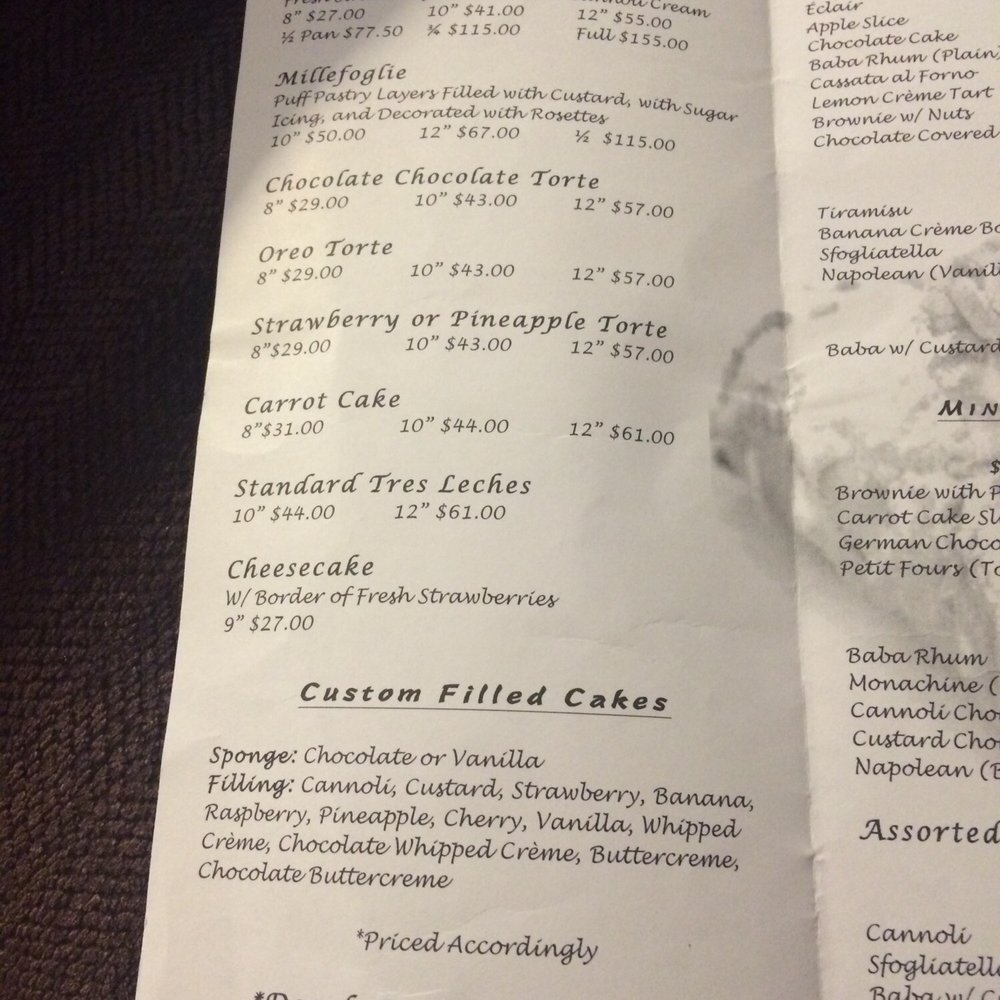 Ferrara Original - Menu - Bakeries Near Me - Chicago, Illinois