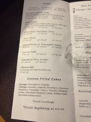 Menu photo 4 Ferrara Original Chicago, IL Menu photo 4 Ferrara Original Chicago, IL