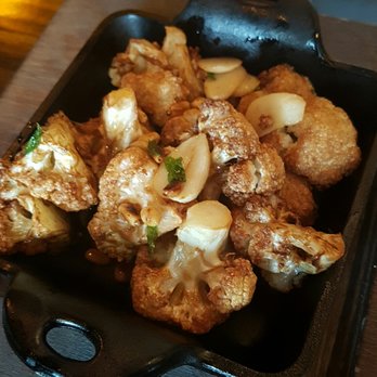 JINYA Ramen Bar - Calgary - Caramelized cauliflower - Ramen Near Me - Calgary, Alberta