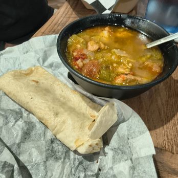 Laguna Burger - Green chili stew with tortilla - Burgers Near Me - Albuquerque, New Mexico Laguna Burger - Green chili stew with tortilla - Burgers Near Me - Albuquerque, New Mexico