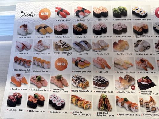 Menu photo 6 Genki Sushi Honolulu, HI