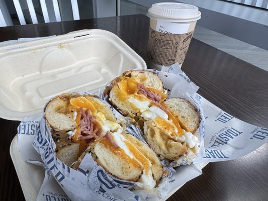 TOASTED. Bagels & Coffee by null