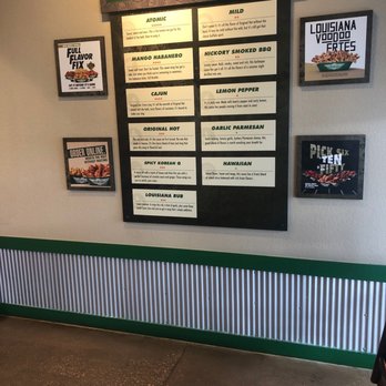 Wingstop - Flavor wall - Chicken Wings Near Me - Brandon, Florida Wingstop - Flavor wall - Chicken Wings Near Me - Brandon, Florida