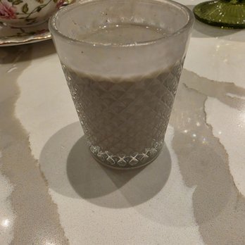 Flore Cafe - Grey "soup"...thick hot dog water at best. - Thai Near Me - Tysons, Virginia