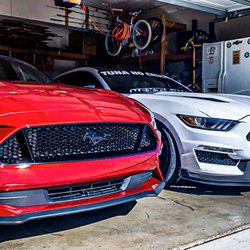 Pony Boys Detailing - This picture does not do justice on the Ruby Red And the white popped that day as well!