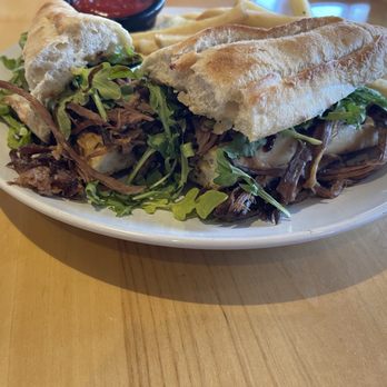 Blue Heron Restaurant - Brisket Sandwich - New American Near Me - Santa Fe, New Mexico