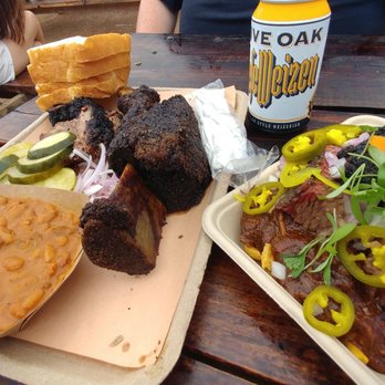 Micklethwait Craft Meats - Brisket Frito pie! Beef Rib! Beans. Pickle. Amazing meatness. - Food Trucks Near Me - Austin, Texas