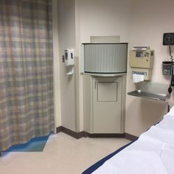 Patient First Primary & Urgent Care - Short Pump - Exam room with privacy curtain