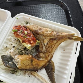 Hou Fish Market - Hamachi Kama + spicy poke - Sushi Bars Near Me - Waipahu, Hawaii Hou Fish Market - Hamachi Kama + spicy poke - Sushi Bars Near Me - Waipahu, Hawaii