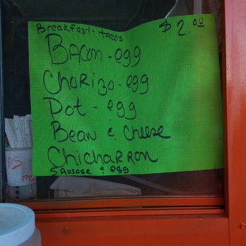 Dona Kika's Tacos & Gorditas - Breakfast menu - Food Trucks Near Me - Von Ormy, Texas Dona Kika's Tacos & Gorditas - Breakfast menu - Food Trucks Near Me - Von Ormy, Texas