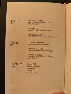 Menu photo 8 La Tête d'Or by Daniel New York, NY