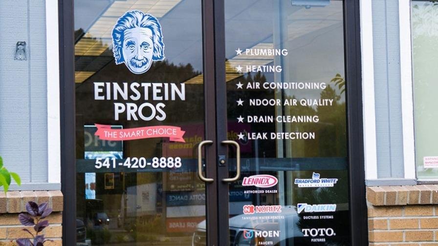 Slide of Einstein Pros