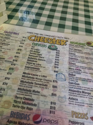 Menu photo 3 Cheester Cancún, ROO
