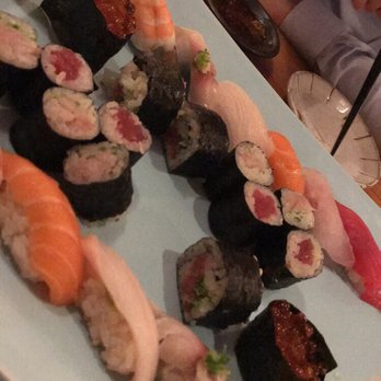 Hasaki - Hasaki Sushi for two -High quality tuna and yellow tail -low quality fatty tuna - Sushi Bars Near Me - New York, New York Hasaki - Hasaki Sushi for two -High quality tuna and yellow tail -low quality fatty tuna - Sushi Bars Near Me - New York, New York