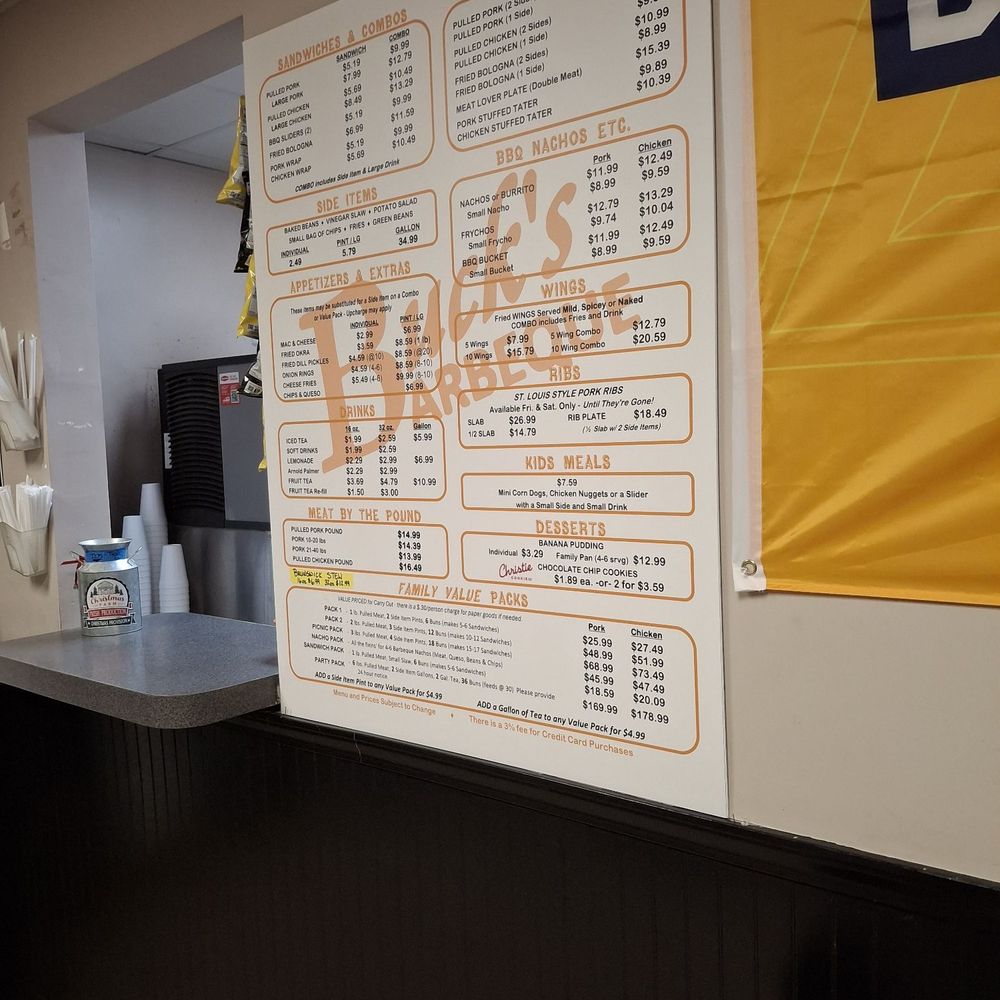 Buck's Barbeque - Menu - Barbeque Near Me - Goodlettsville, Tennessee Buck's Barbeque - Menu - Barbeque Near Me - Goodlettsville, Tennessee
