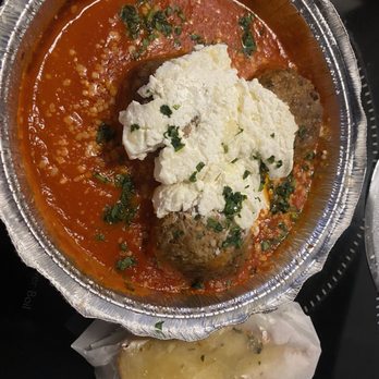 Jersey Pizza - The Meatball casserole. Not as advertised on their menu. Menu pic shows 6 meatballs & 3 slices of bread. Only recvd 3 balls & 1 slice. - Pizza Near Me - Annapolis, Maryland Jersey Pizza - The Meatball casserole. Not as advertised on their menu. Menu pic shows 6 meatballs & 3 slices of bread. Only recvd 3 balls & 1 slice. - Pizza Near Me - Annapolis, Maryland