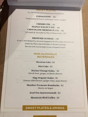 Menu photo 6 Leverett Lounge Fayetteville, AR