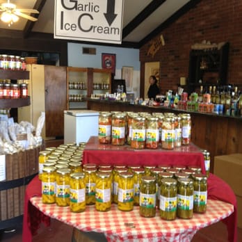 The Garlic Shoppe - Garlic ice cream - Specialty Food Near Me - Gilroy, California