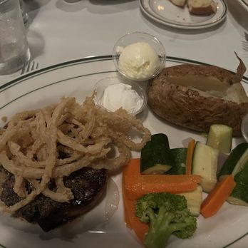 Tee-Off Restaurant and Lounge - Yummy bacon wrapped filet mignon steak - Steakhouses Near Me - Santa Barbara, California Tee-Off Restaurant and Lounge - Yummy bacon wrapped filet mignon steak - Steakhouses Near Me - Santa Barbara, California