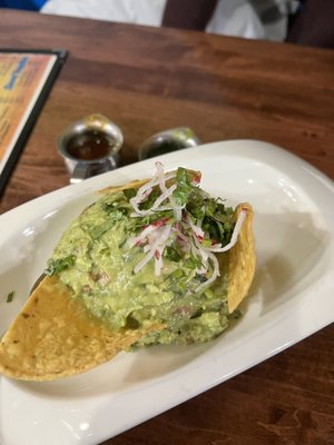 Photo of 5 Rabanitos Restaurante and Taqueria - Chicago, IL, US. Homemade Guacamole