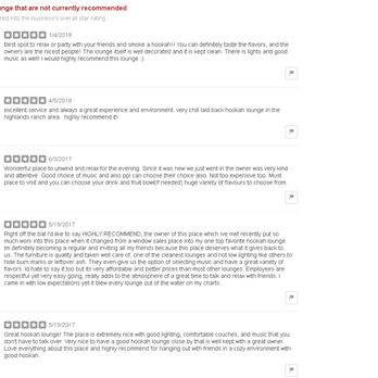 Noir Hookah Lounge - 17 5stars reviews that yelp won't pulish. - Hookah Bars Near Me - Highlands Ranch, Colorado