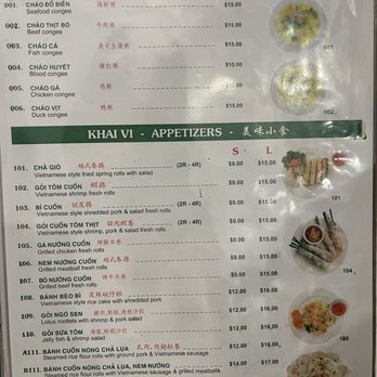 Pho Mi Viet Hoa - Menu from August 2024 - Vietnamese Near Me - North York, Ontario