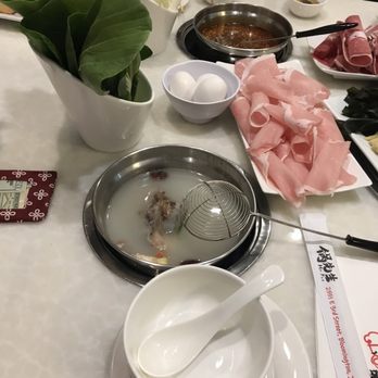 Mr Pot Hot Pot - Various raw hotpot ingredients - Hot Pot Near Me - Bloomington, Indiana