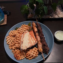 Steak Kebab Chicken Kebab