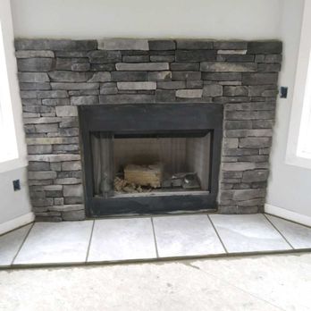 T & R Masonry - New stone fireplace - Masonry/Concrete Near Me T & R Masonry - New stone fireplace - Masonry/Concrete Near Me