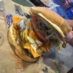 Nacho Crunch Burger