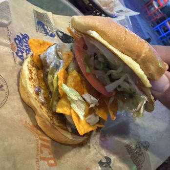 River City Cafe - Nacho Crunch Burger - American Near Me - Myrtle Beach, South Carolina River City Cafe - Nacho Crunch Burger - American Near Me - Myrtle Beach, South Carolina