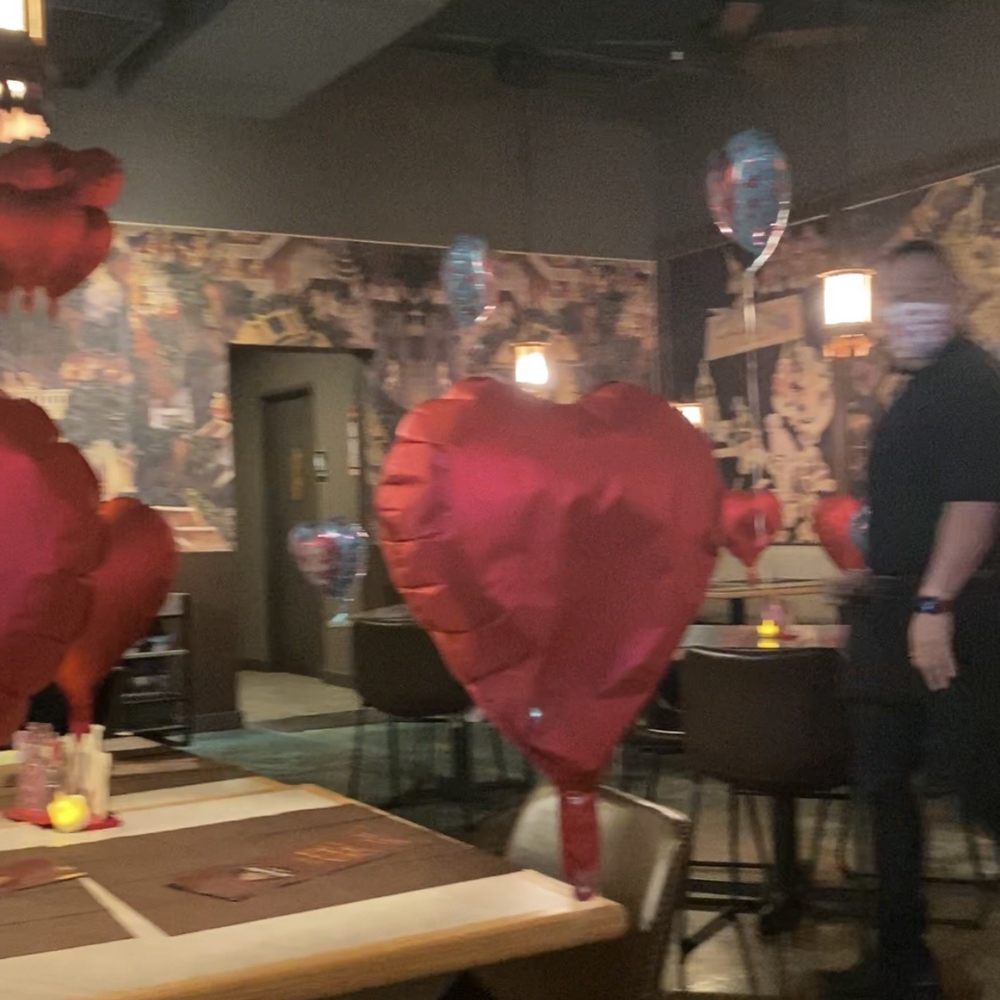 Thai Monkey - Fun but excessive decorations, it wasn't even February. - Thai Near Me - Roanoke, Texas